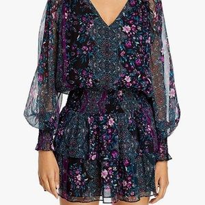 RAMY BROOK printed logan dress Nwt
